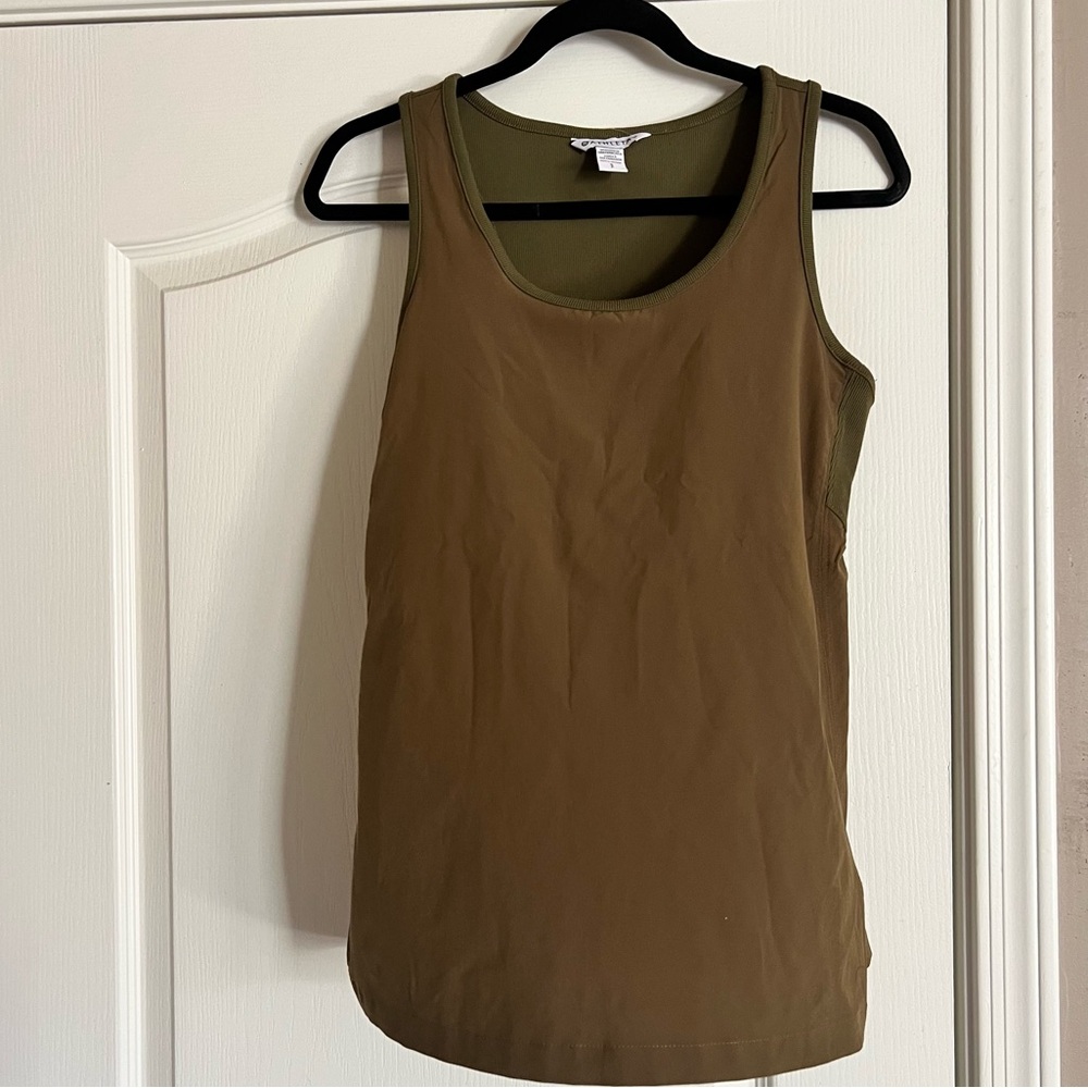 Athleta Top | Green Passenger Pwplum Back Tank Top | NWT | S